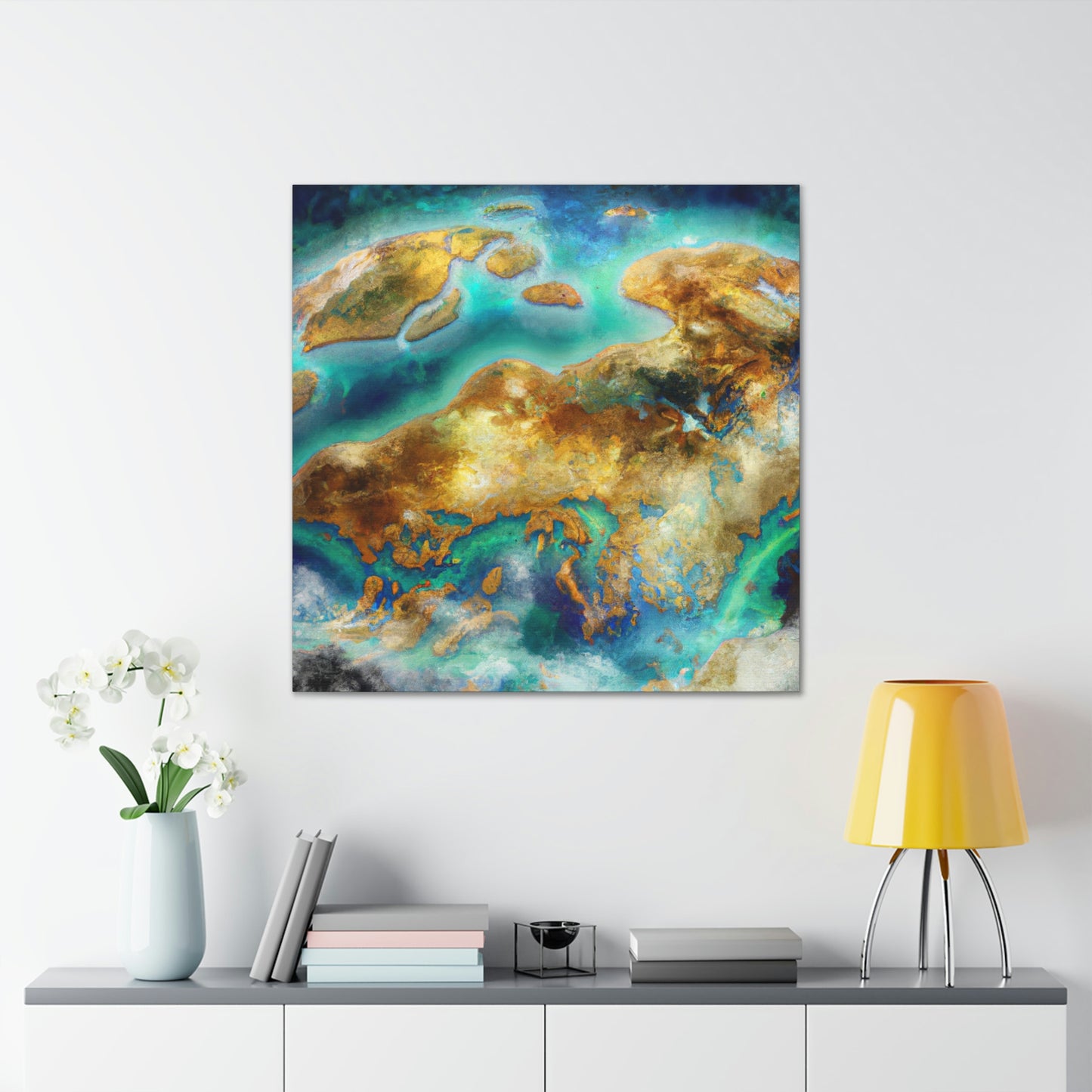 A Sea of Islands - Canvas