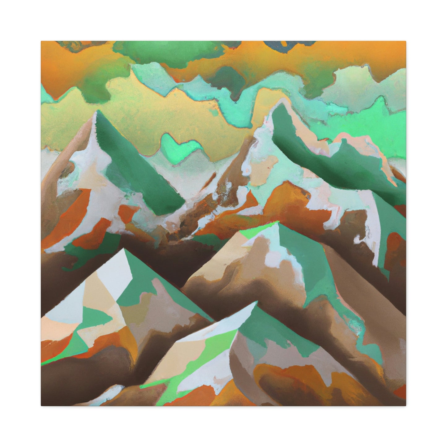 Mountain Majesty Painting - Canvas