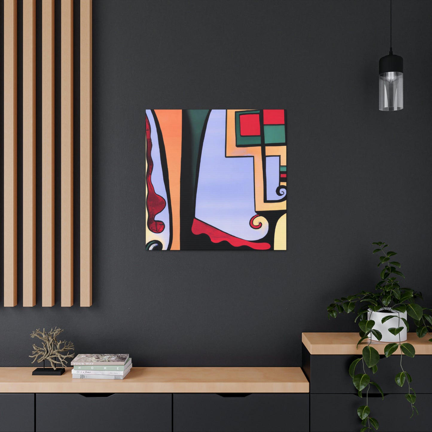 "L. in Deco Splendor" - Canvas