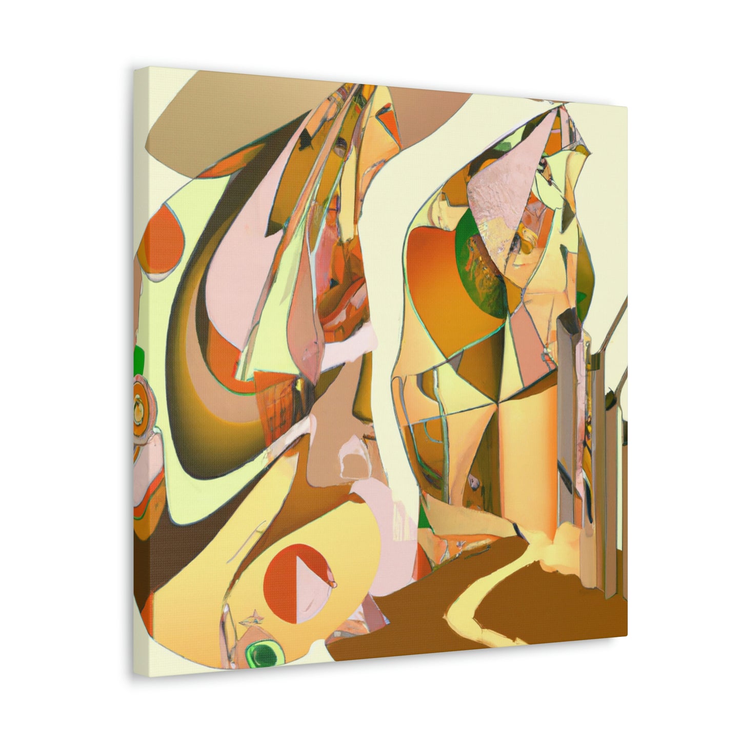 Mountainous Abstraction - Canvas