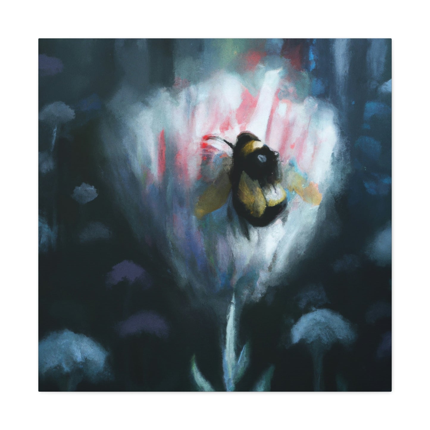 Bumblebee's Colorful Dance - Canvas