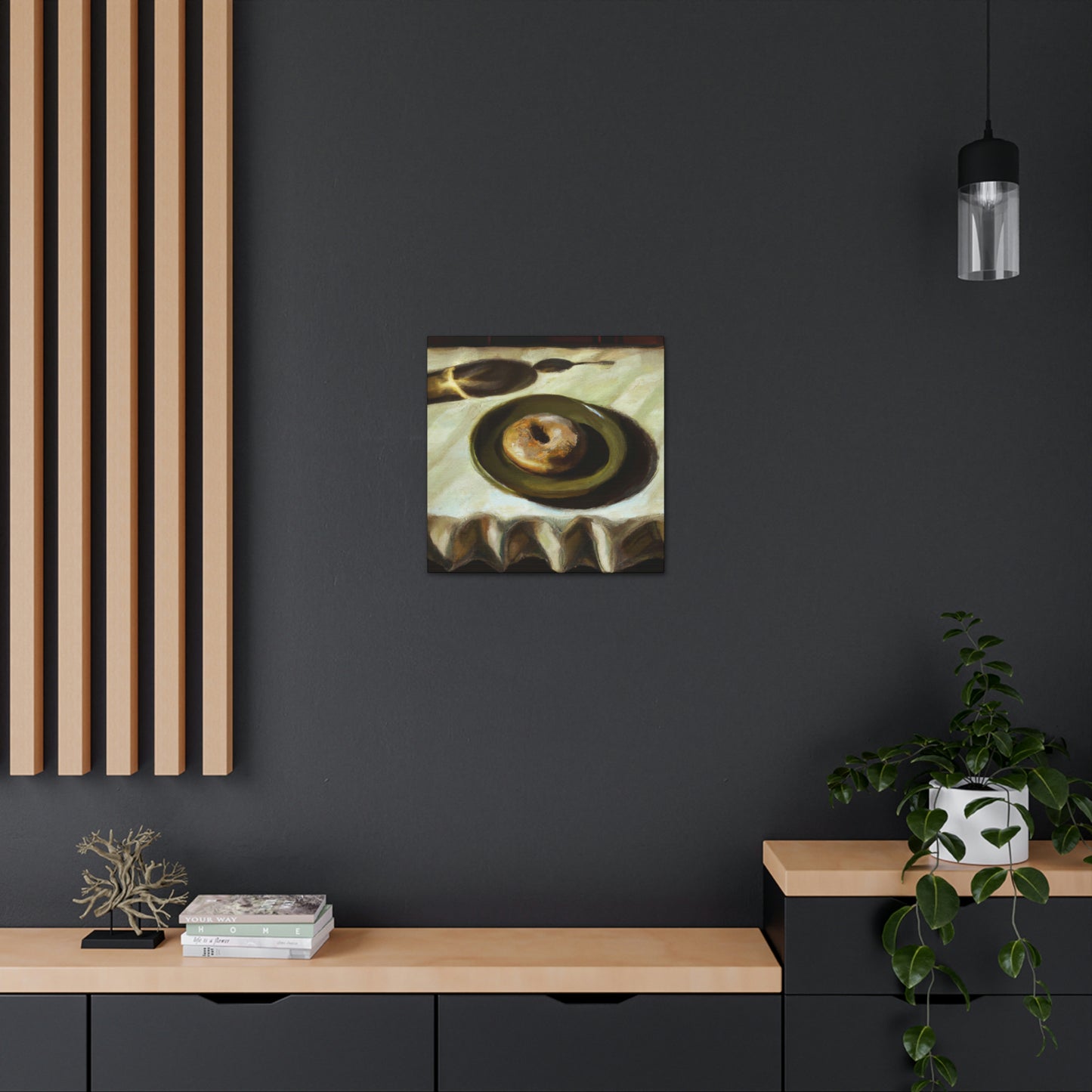 A Sweet Delightful Doughnut - Canvas