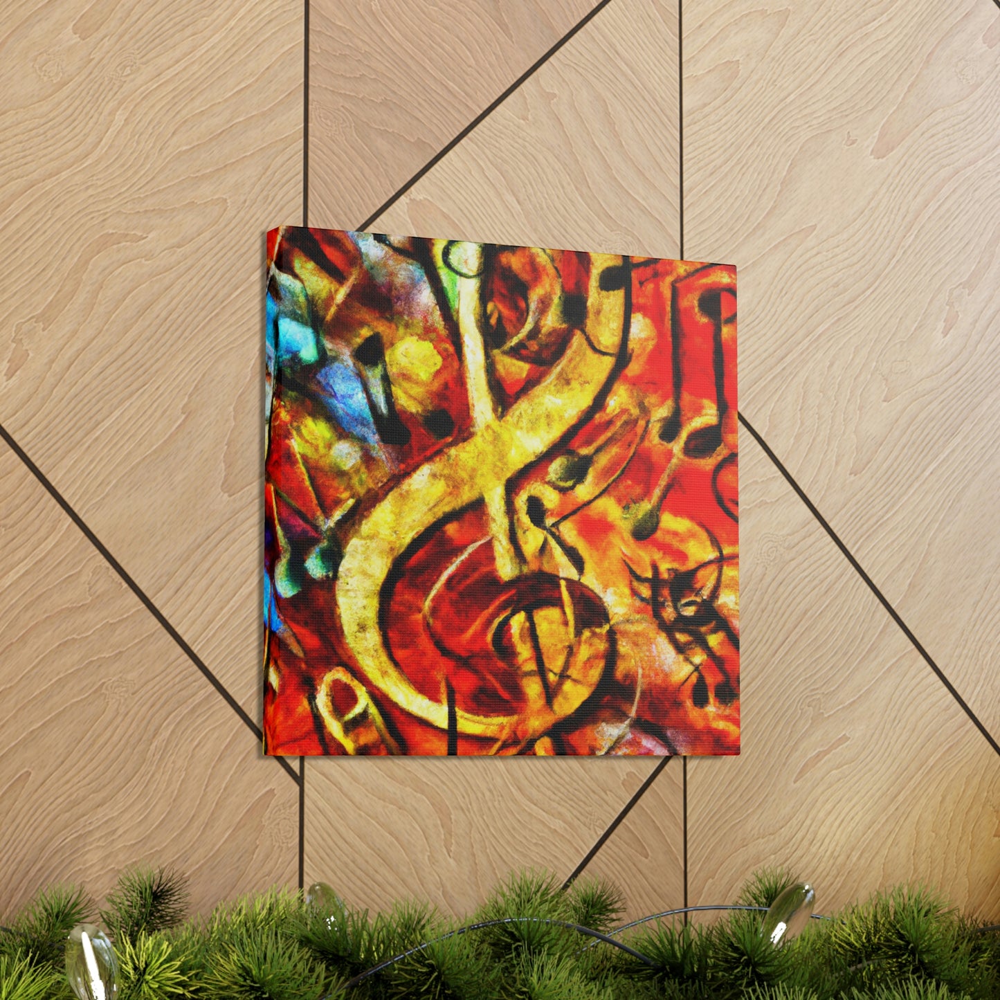 "Music of Abstraction" - Canvas