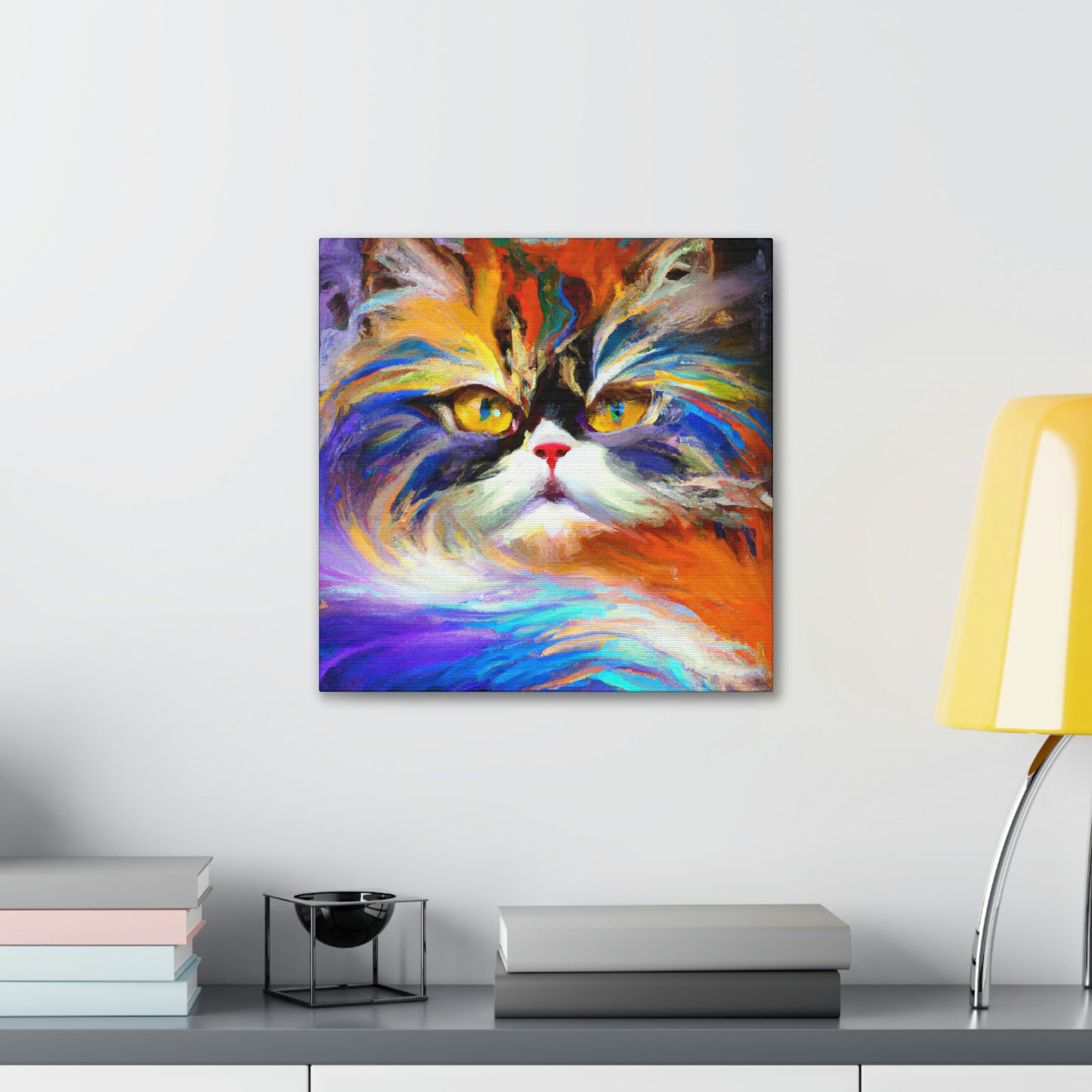 Persian Colorfulness Ablaze - Canvas