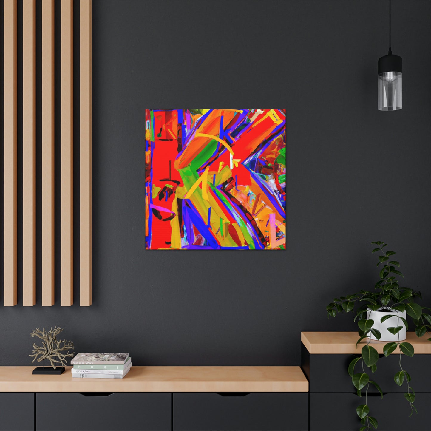 "Kaleidoscope of Color" - Canvas