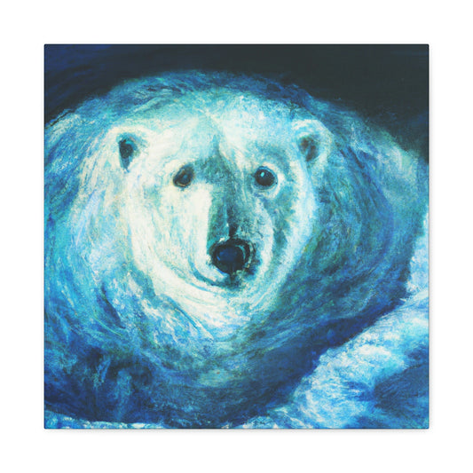 Polar Bear Slumber Dream - Canvas