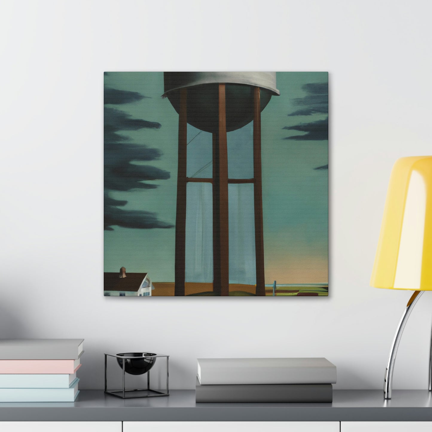 "Towering Water Surrealism" - Canvas