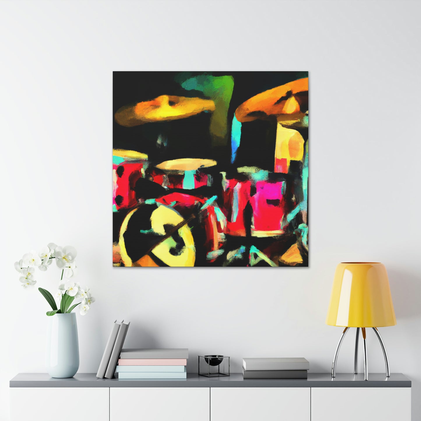 Drums of Abstracted Reality - Canvas