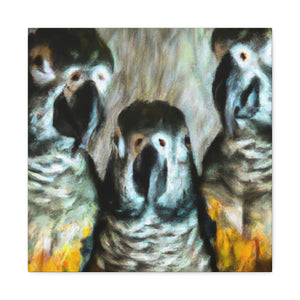 Parrot Party in Senegal - Canvas