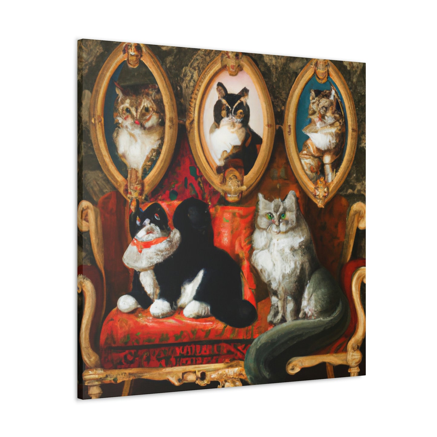 Cats in Splendor - Canvas