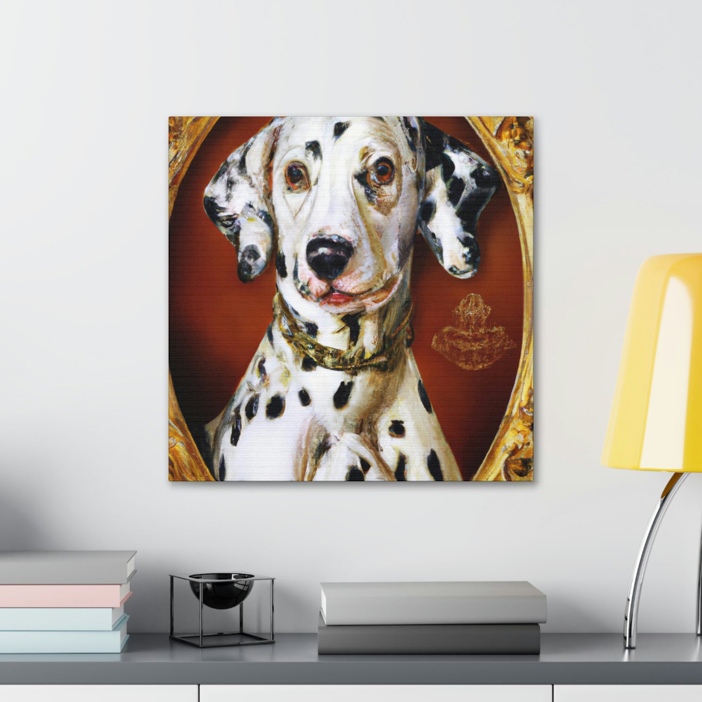 Dalmatian in Rococo - Canvas