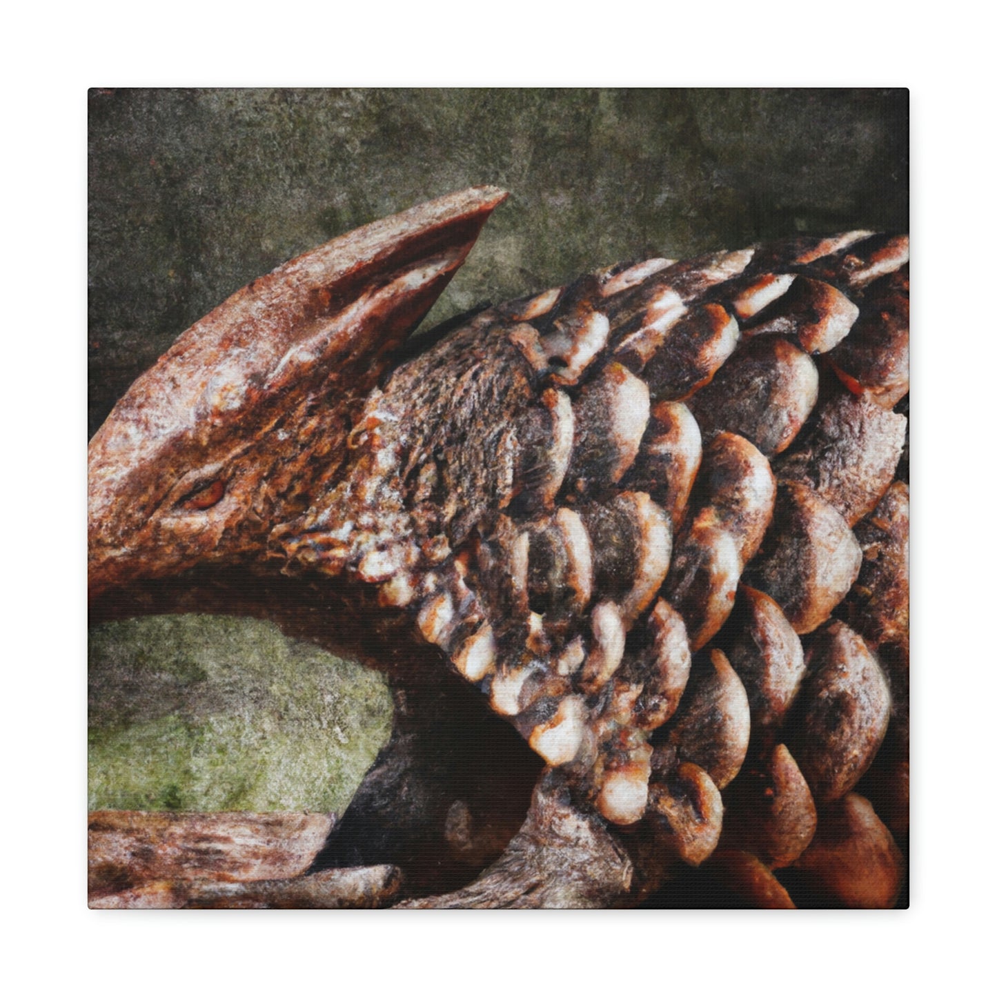 "Pangolin in India's Soul" - Canvas