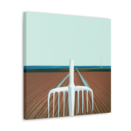 "Pitchfork in Surrealism" - Canvas