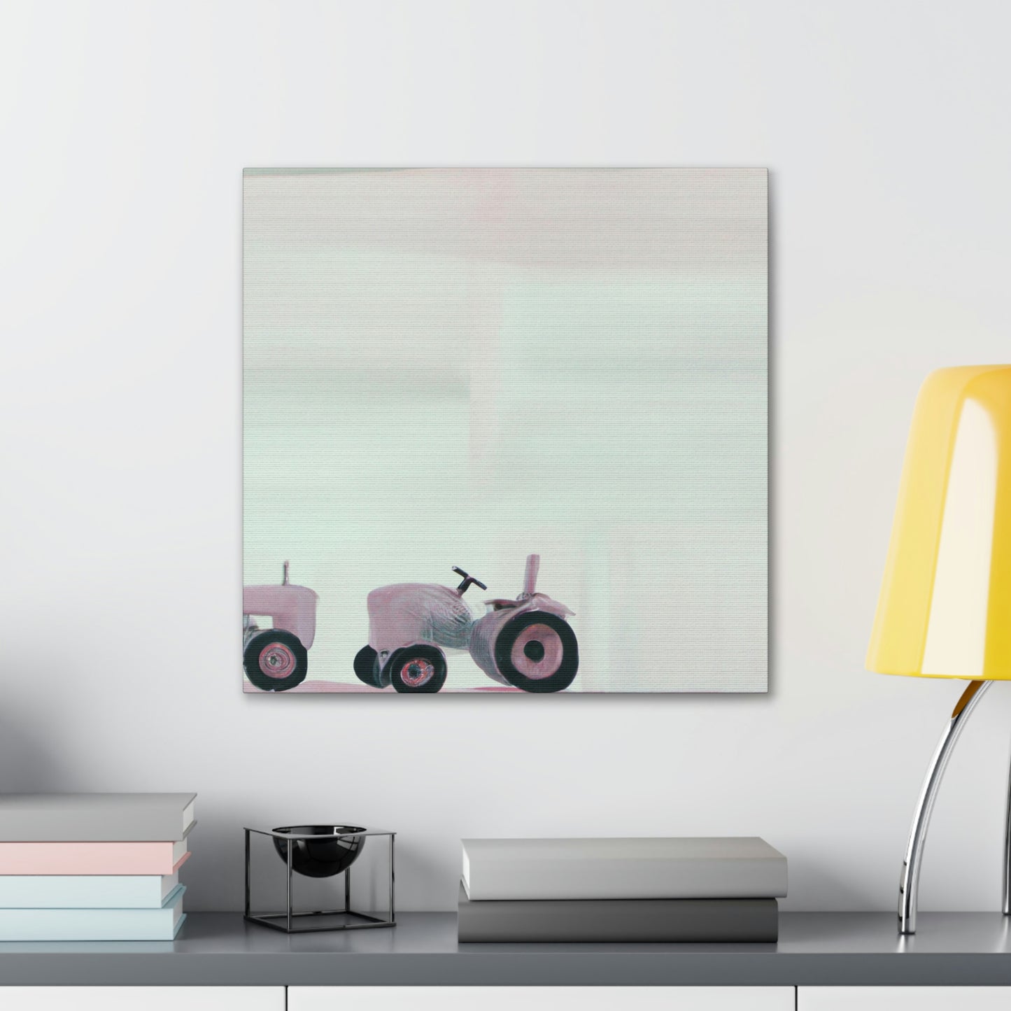 "Tractor Minimalism Dreaming" - Canvas