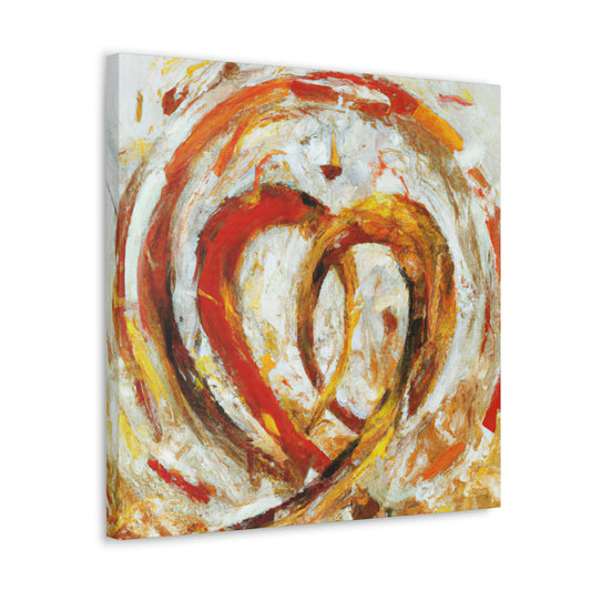 Wedding Rings Abstraction - Canvas