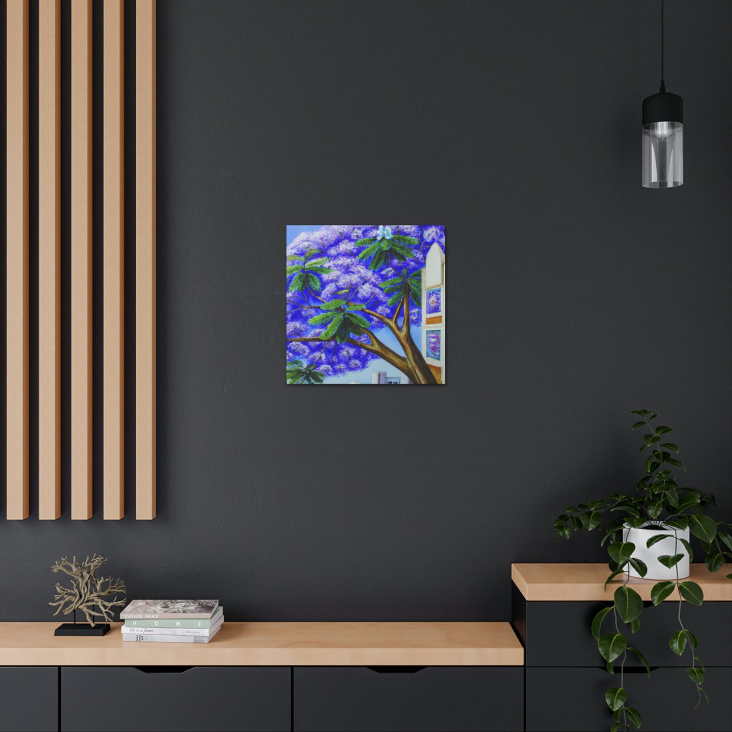 Jacaranda's Bell Jar - Canvas