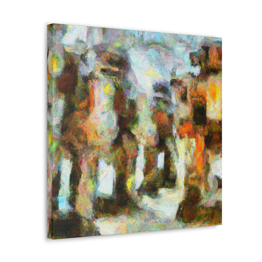 Robots of Impressionism - Canvas