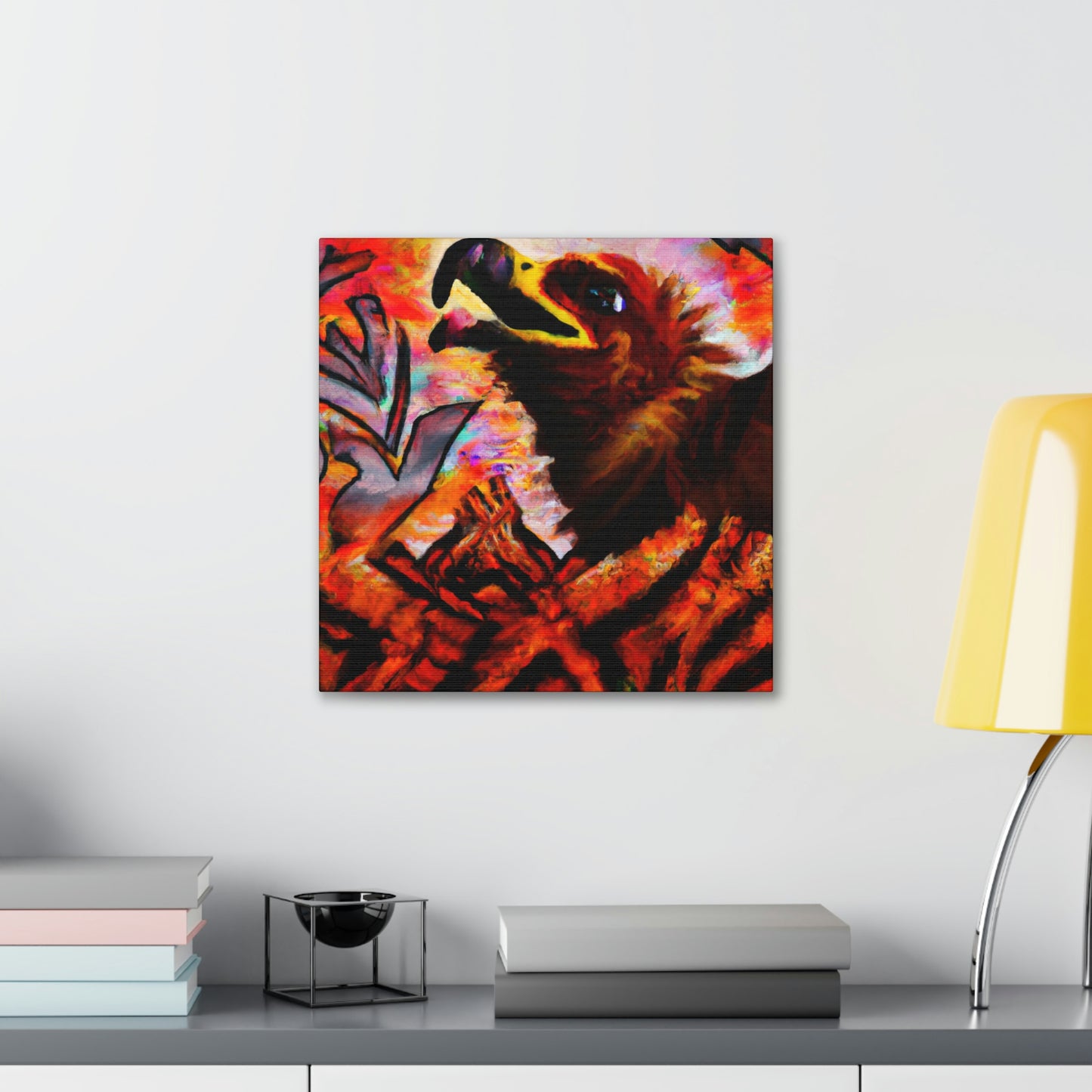 "Vultures Overhead View" - Canvas