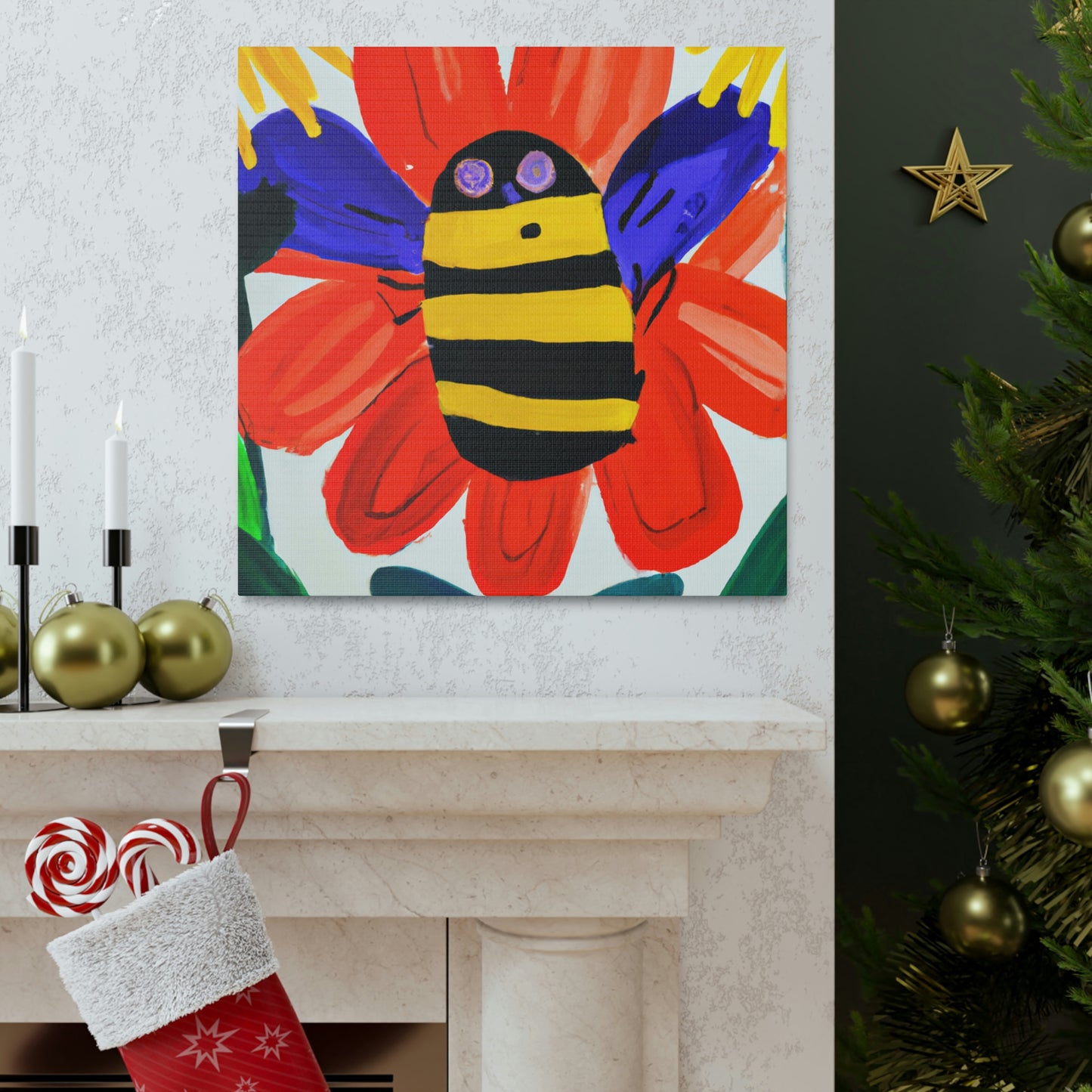 Bumblebee's Dream Flight - Canvas