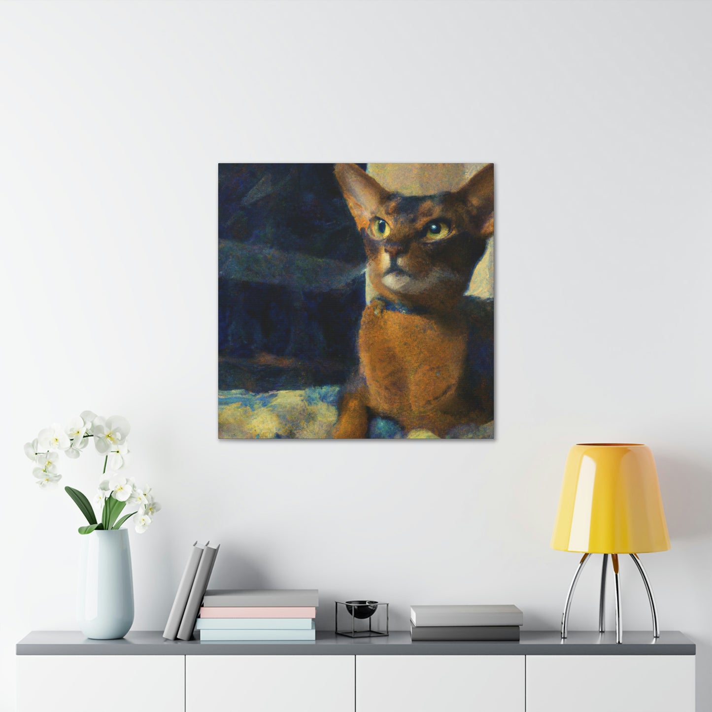 Abyssinian Surreal Sight - Canvas