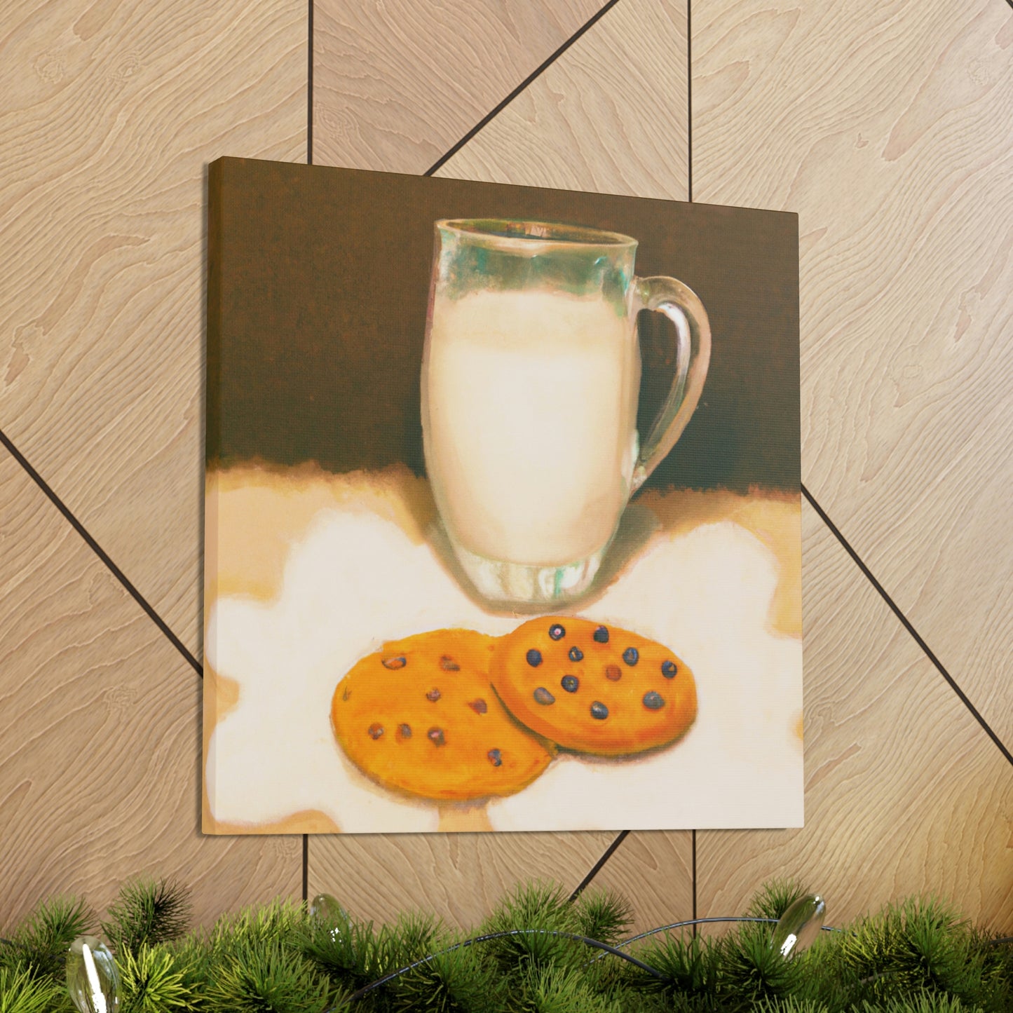 "Milk and Cookie Dream" - Canvas