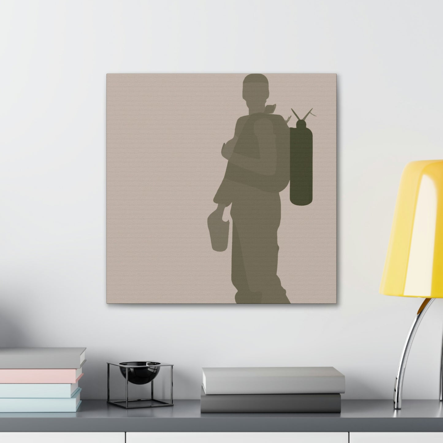 Bomb Disposal Bravado - Canvas