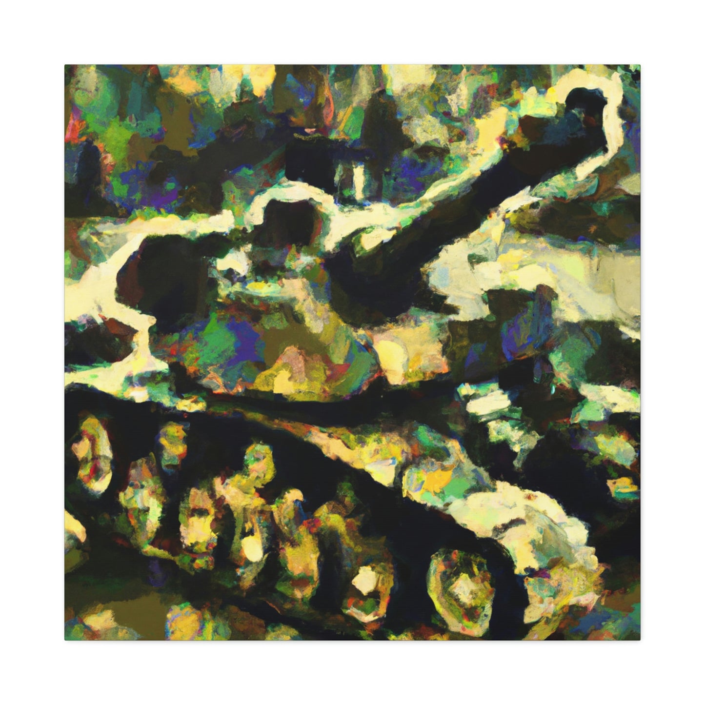 Tank Operator Abstractivism - Canvas