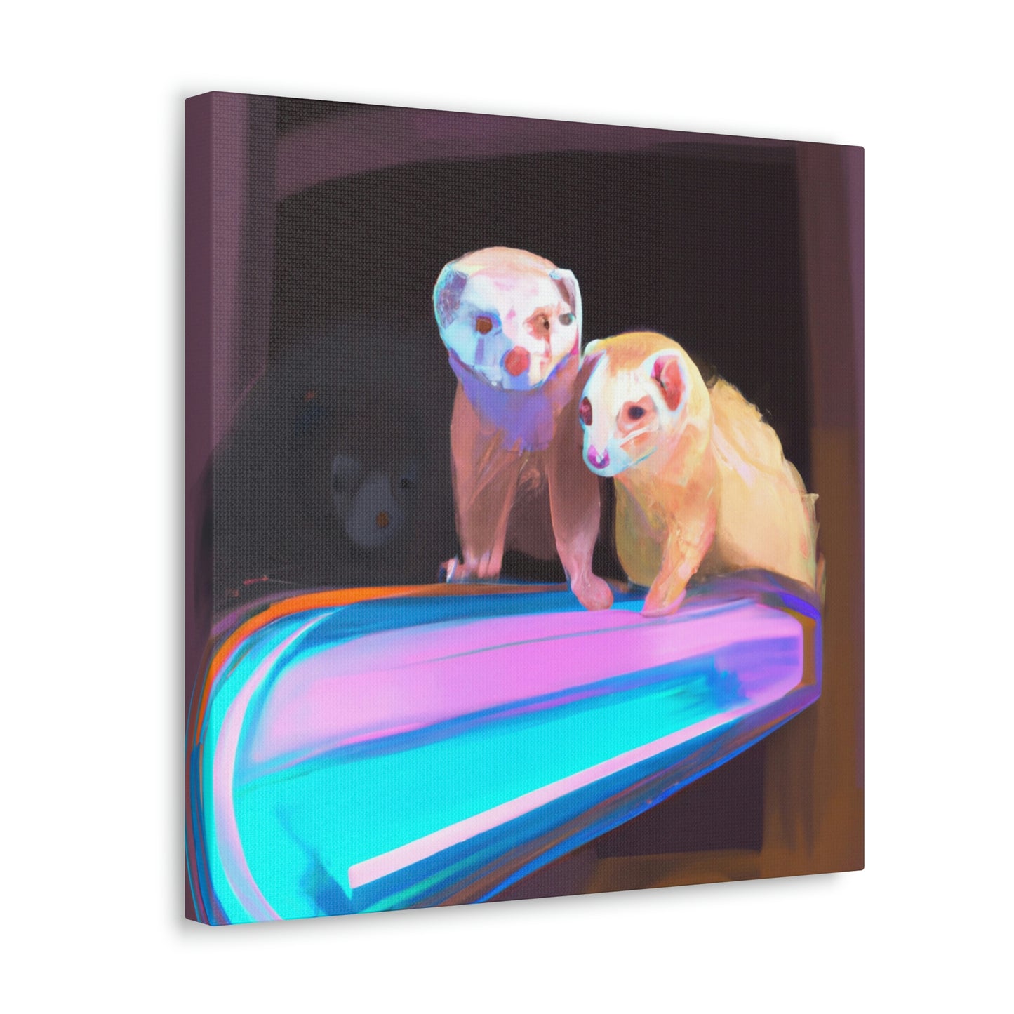 Ferrets of Minimalism - Canvas