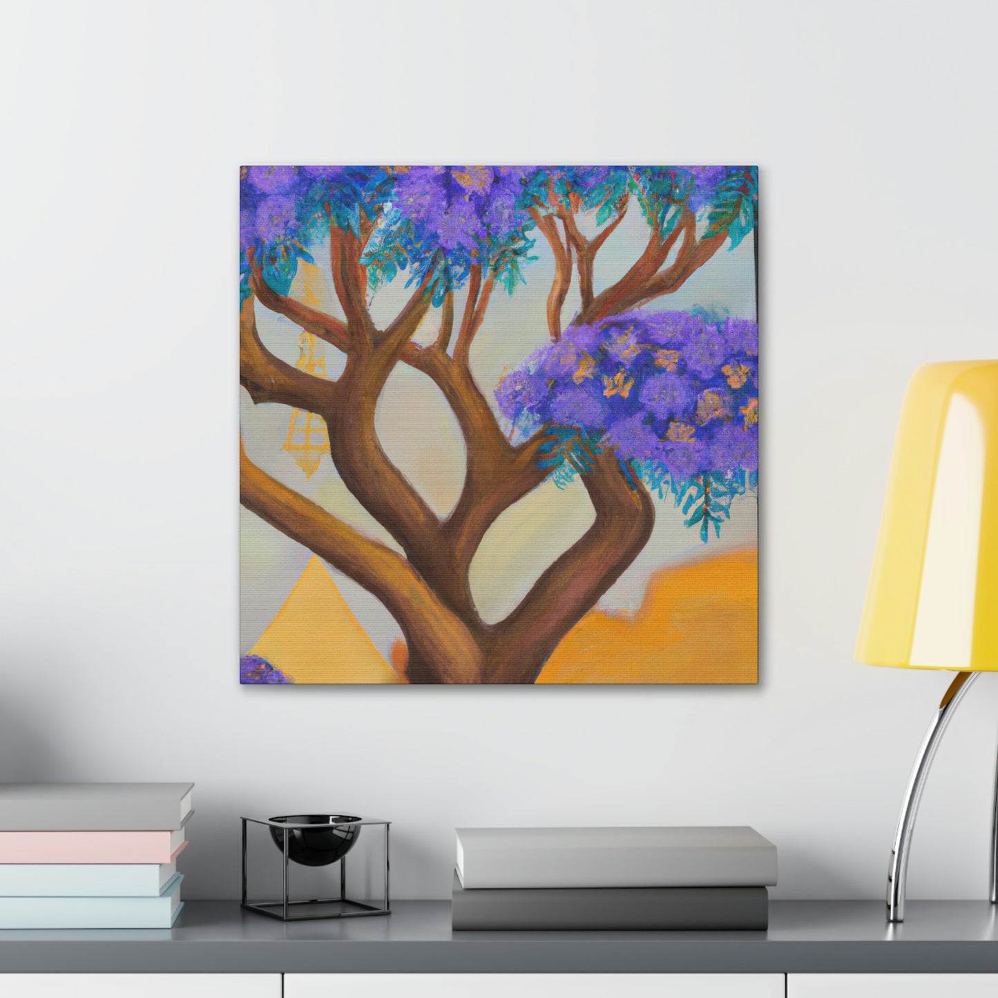 "Jacaranda Dreamscape" - Canvas