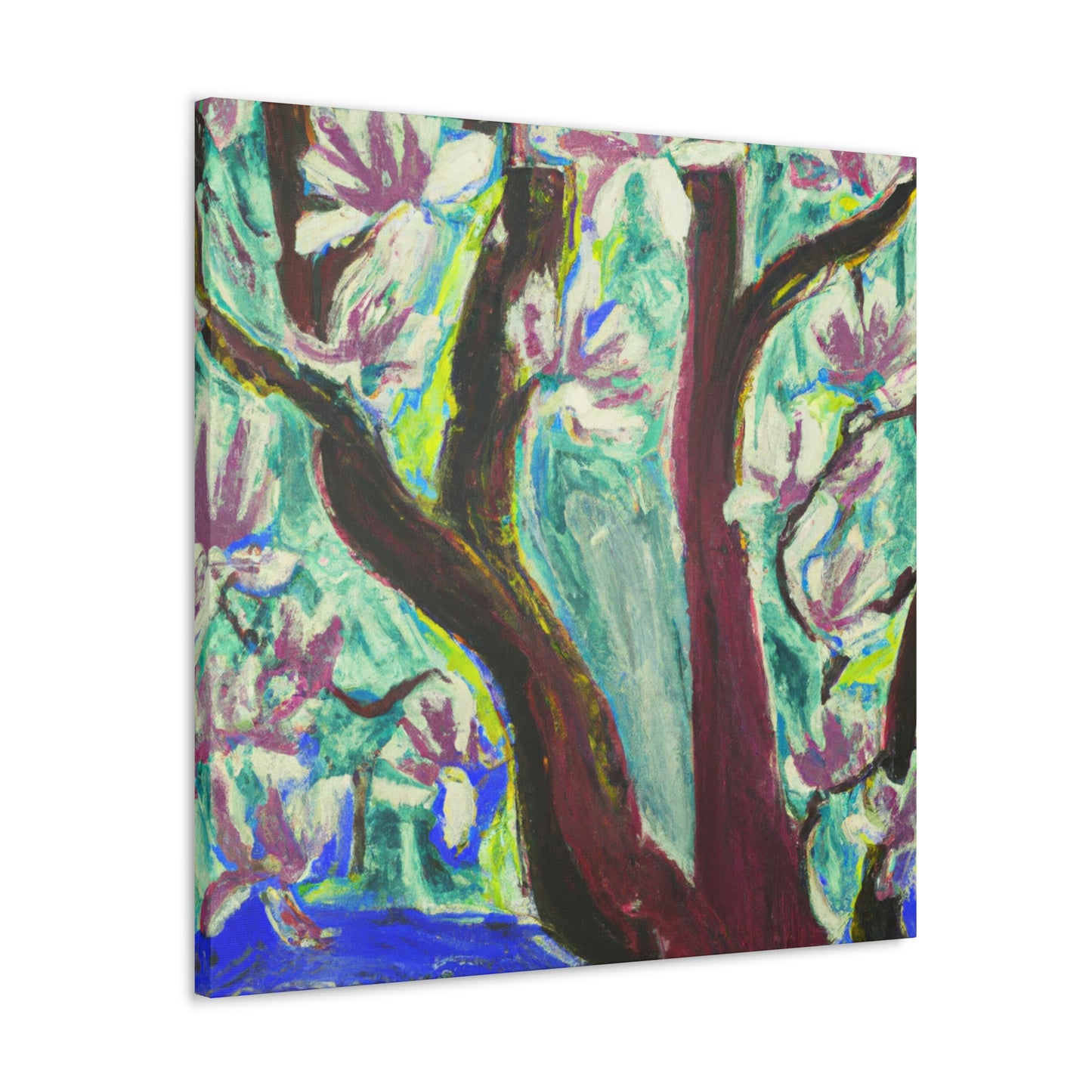 "Magnolia Through Expressionism" - Canvas