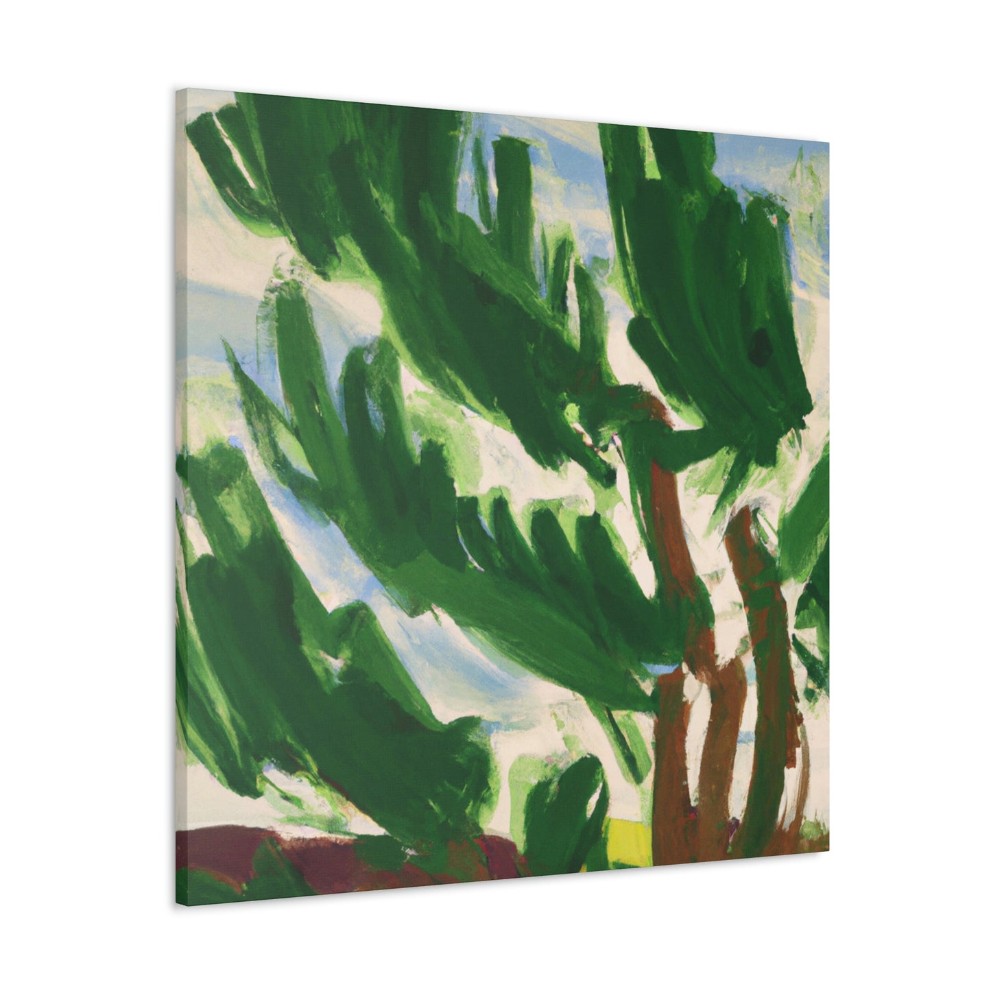 Pines in Expressionism - Canvas