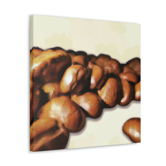 Coffee Beans in Neoclassicism - Canvas