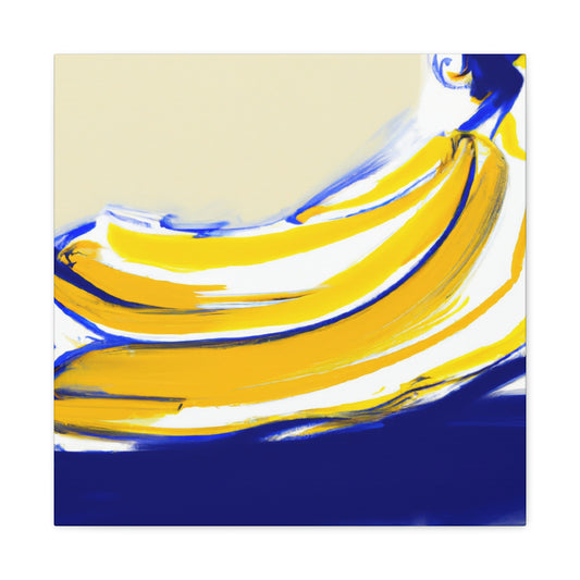 "Banana in Expressionism" - Canvas