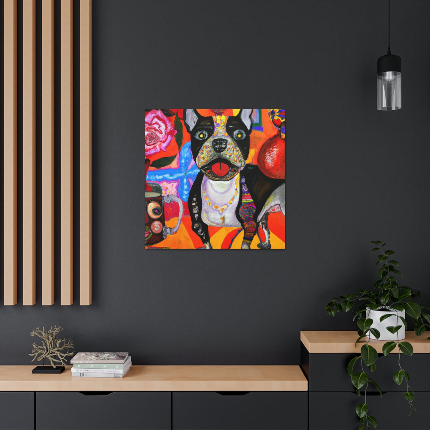 Mystic Bulldog Dreamscape - Canvas