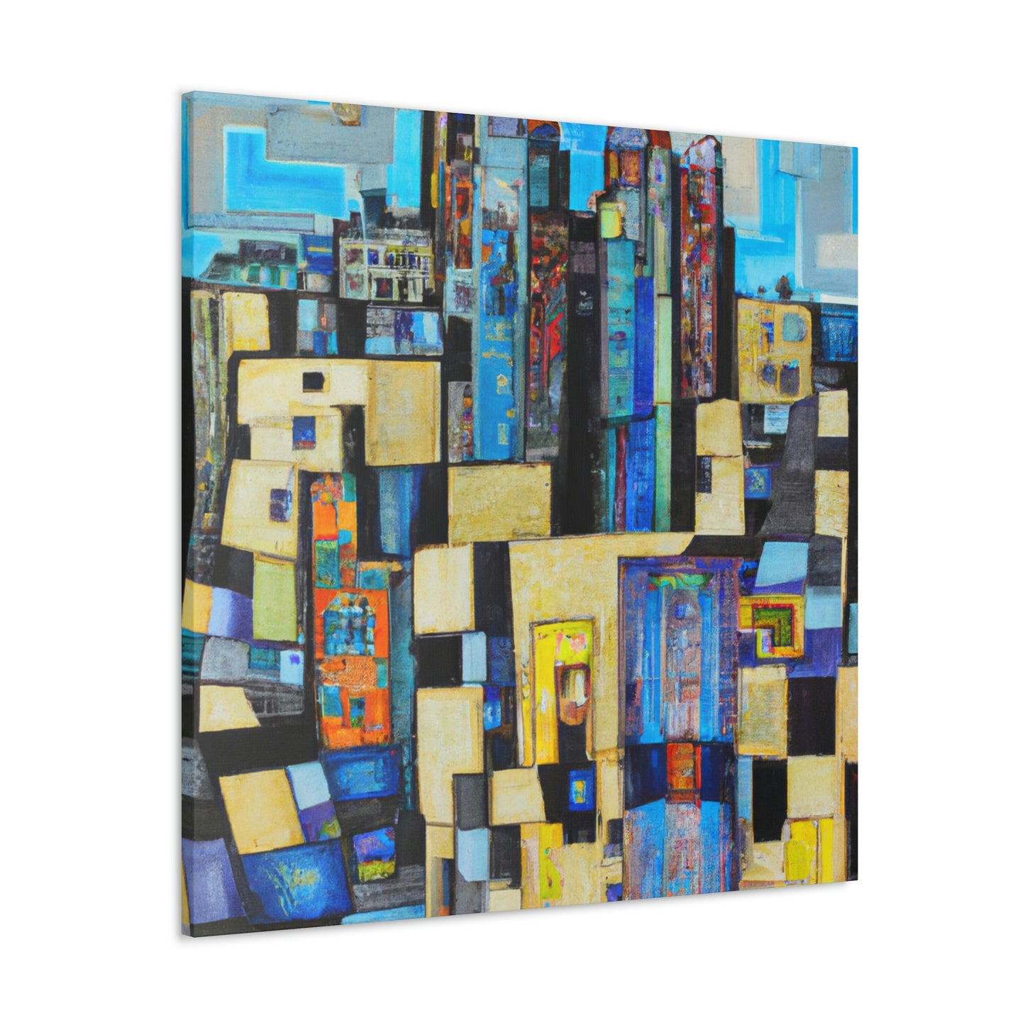 "Deco Expressionist Dream" - Canvas