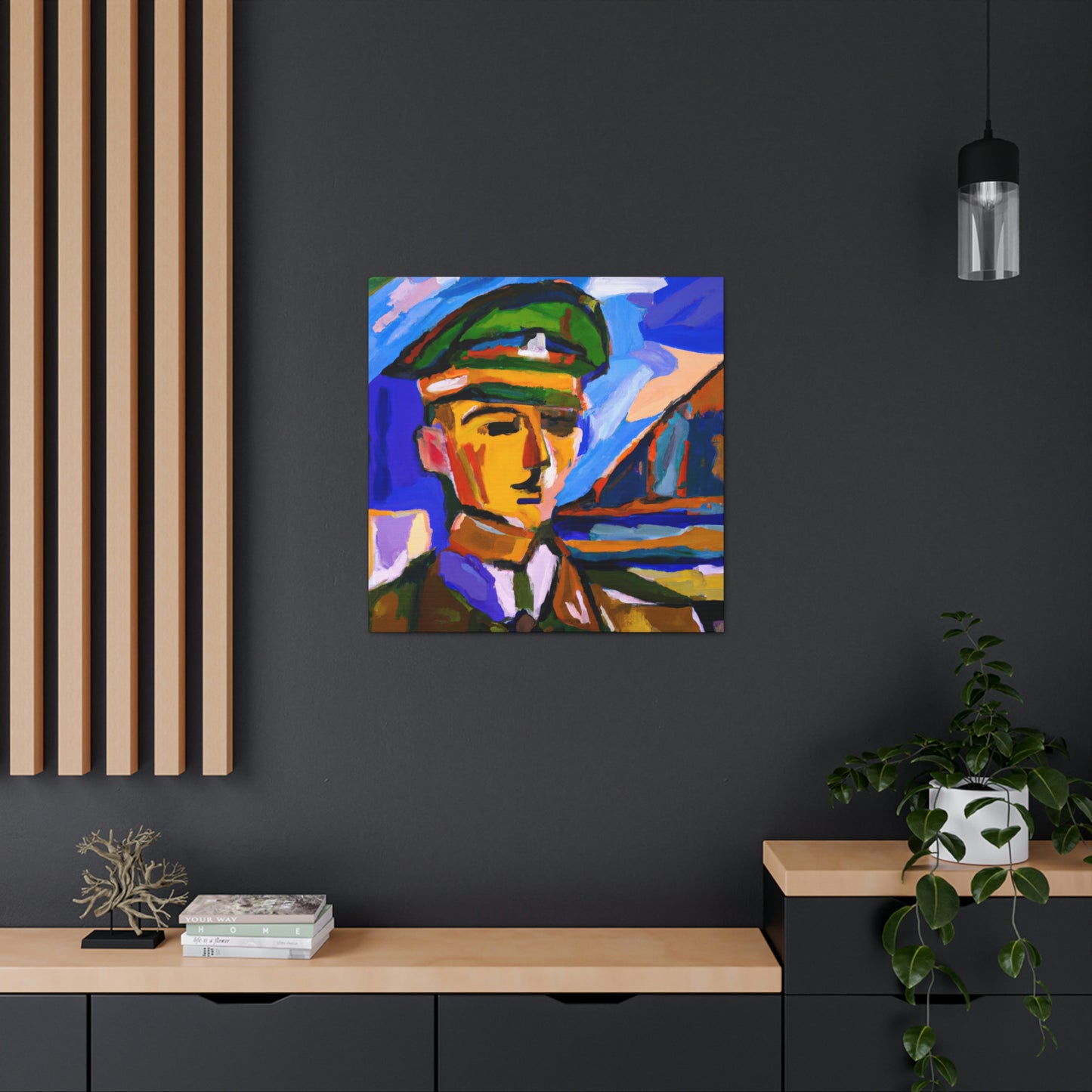 Engineer in Fauvism - Canvas