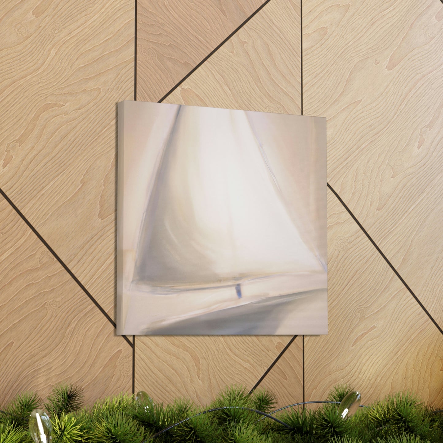 "Yacht at Sunrise" - Canvas