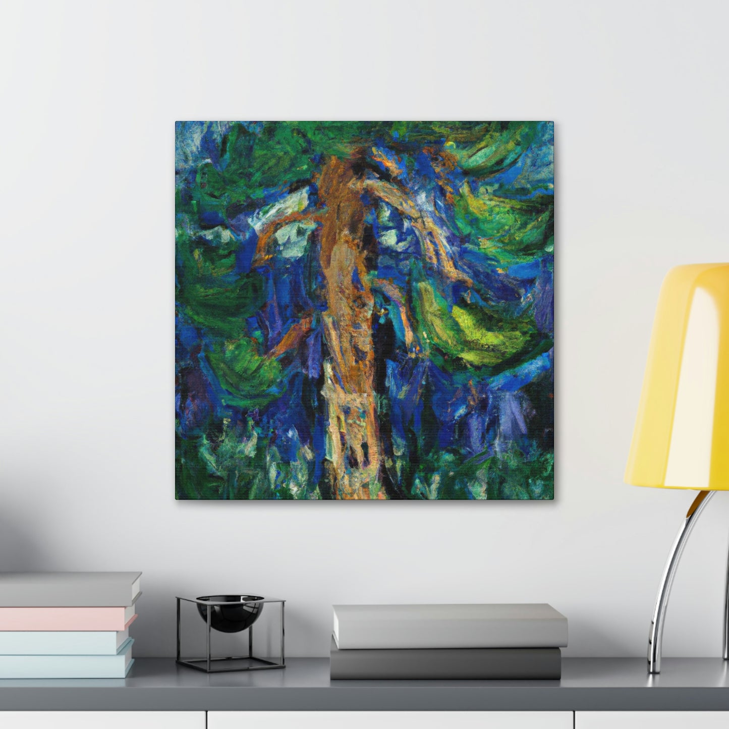 "Pine Tree Lyrical Magic" - Canvas