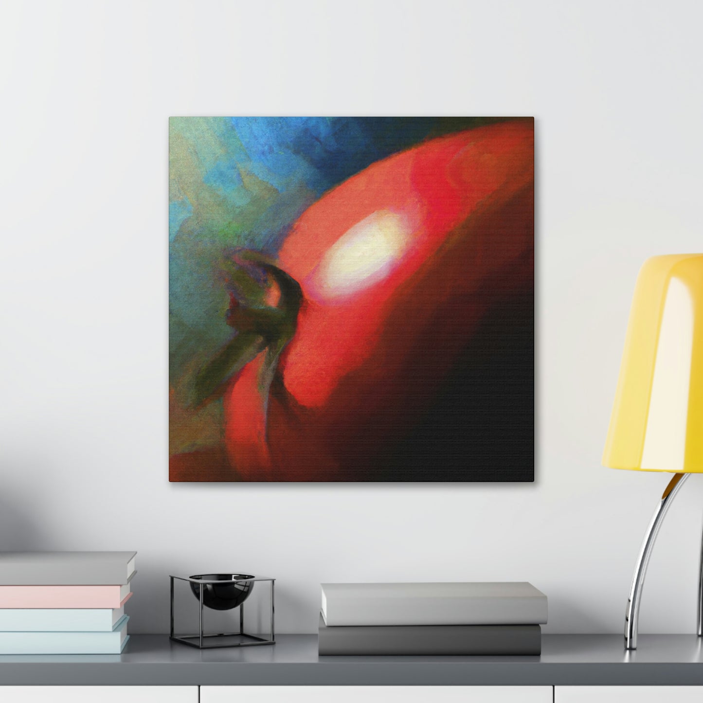 "Tomato in Art Deco". - Canvas