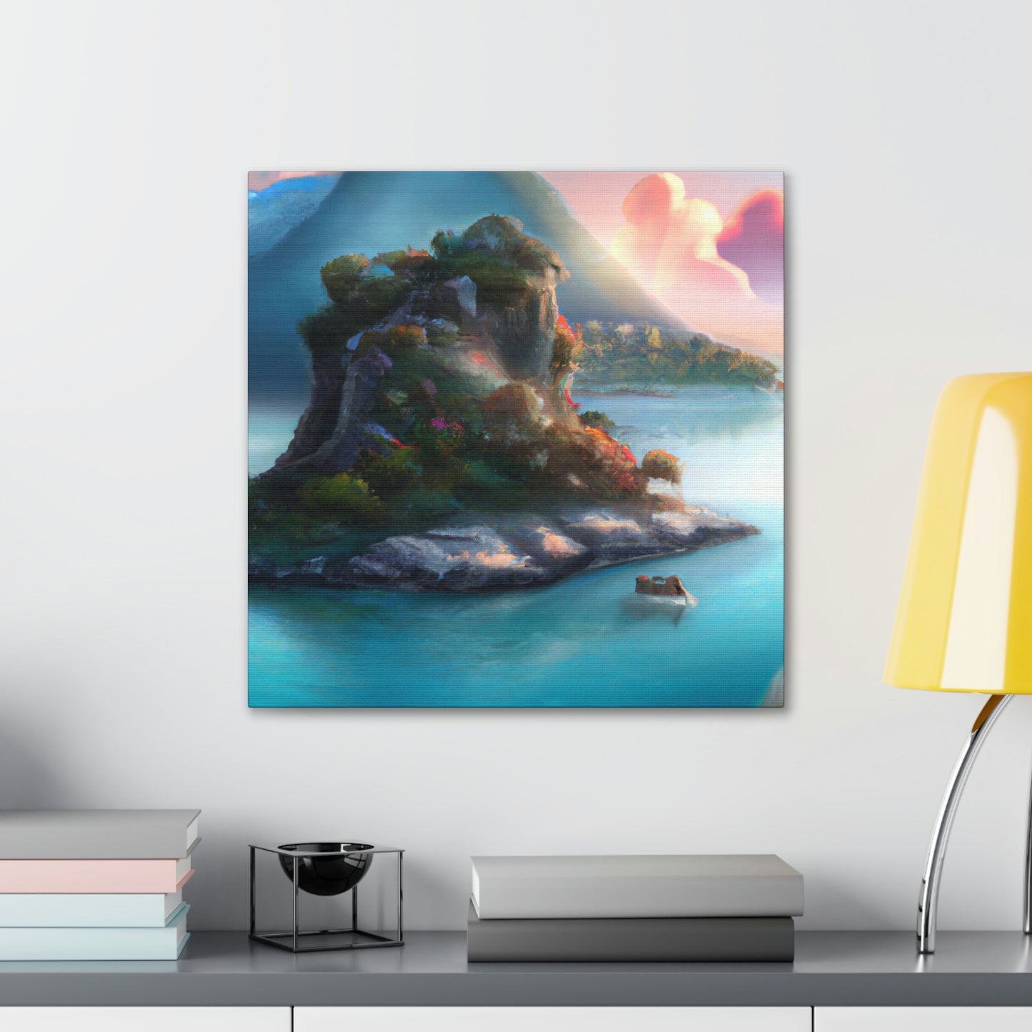 Radiant Frozen Moment - Canvas