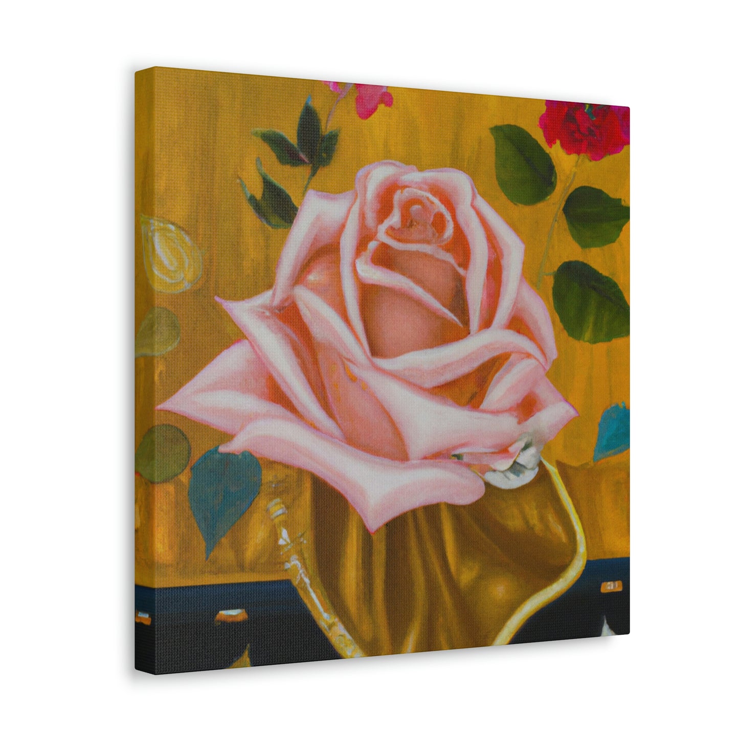 Rose in Radiance. - Canvas