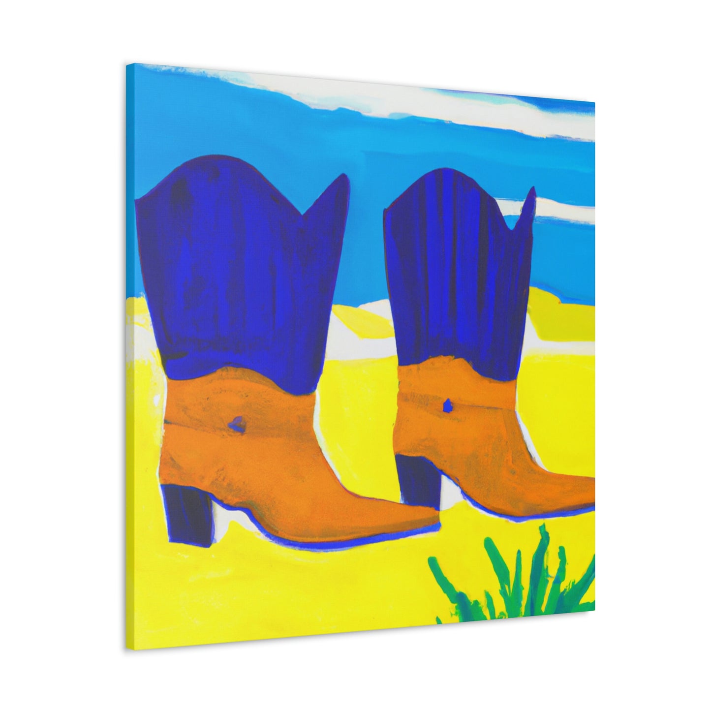 Boots in Pop Art - Canvas