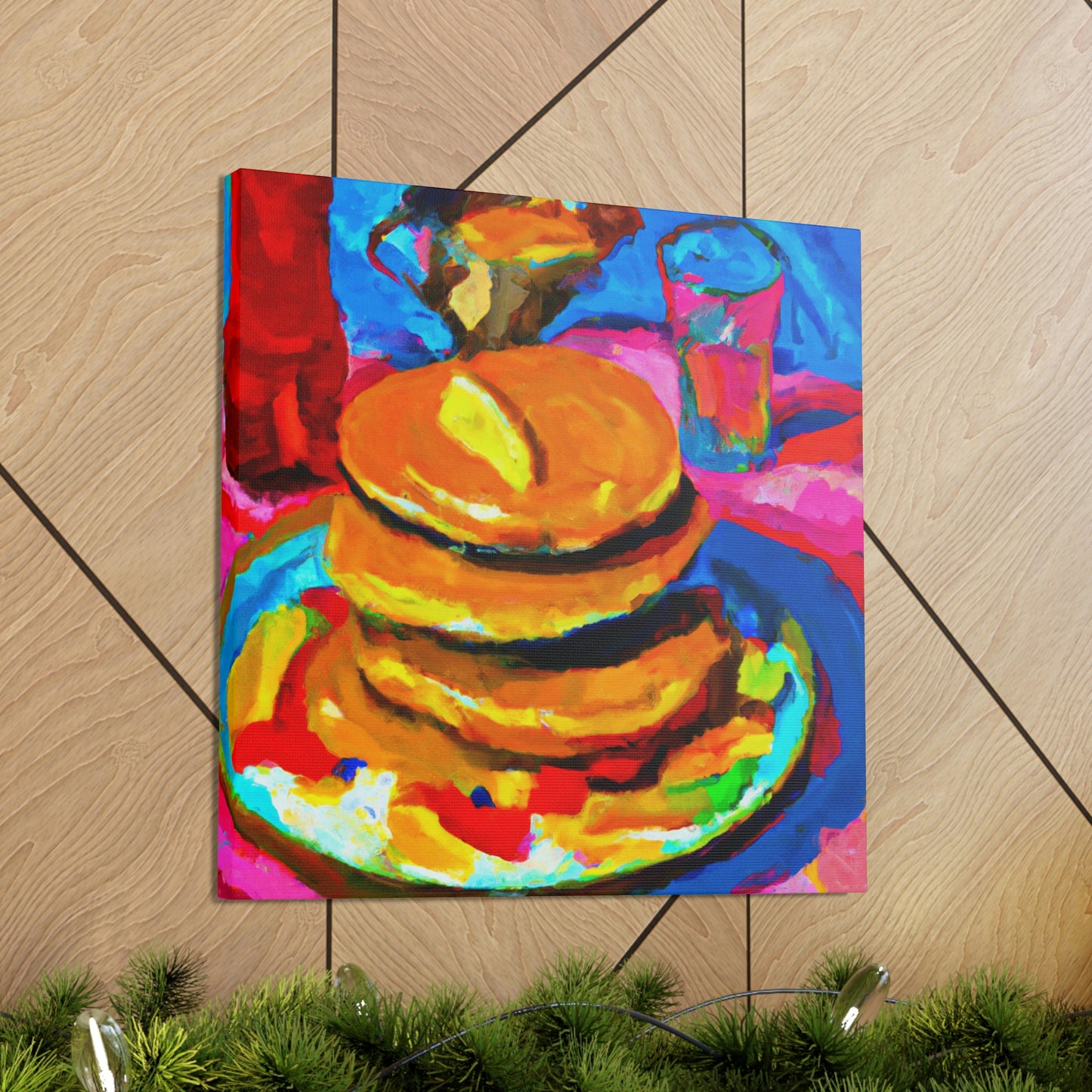 Pancakes in Fauvism - Canvas