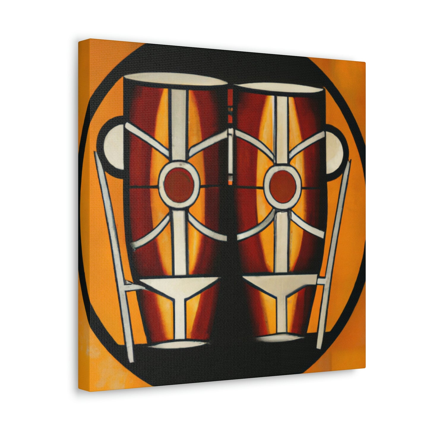 Bongos of Glittering Gold - Canvas