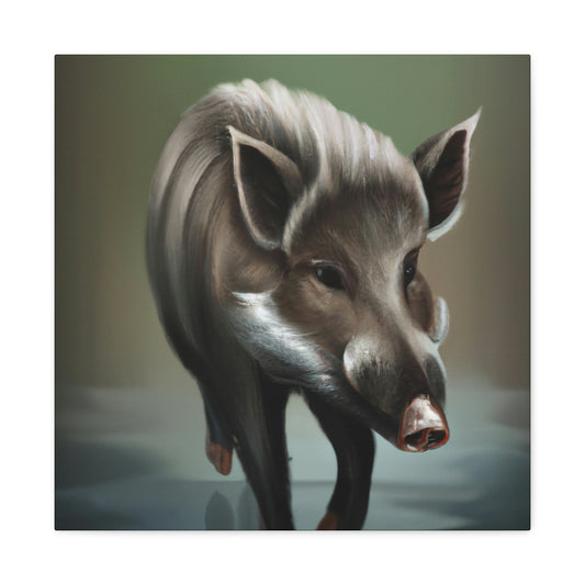 Wild Boar Realism - Canvas