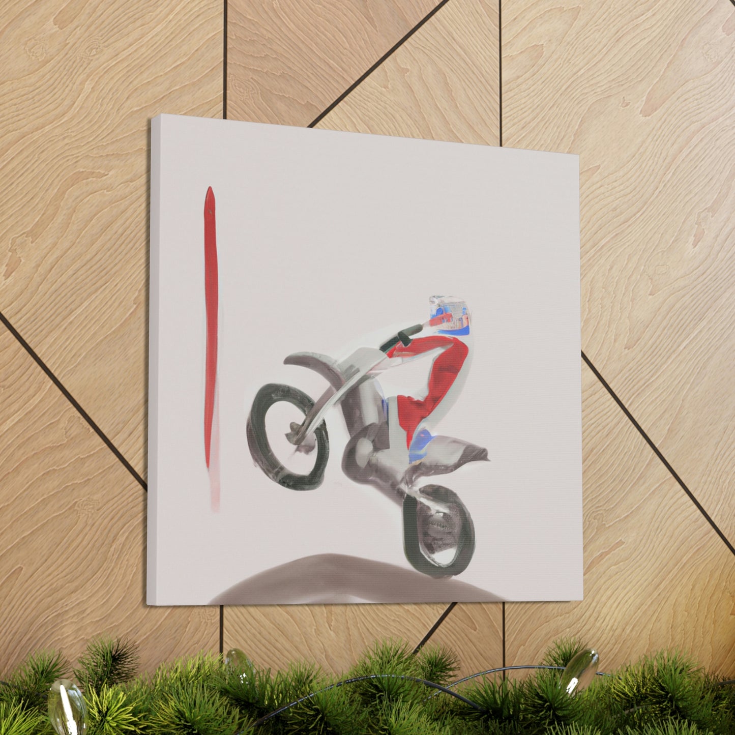 "Motocross and Minimalism" - Canvas