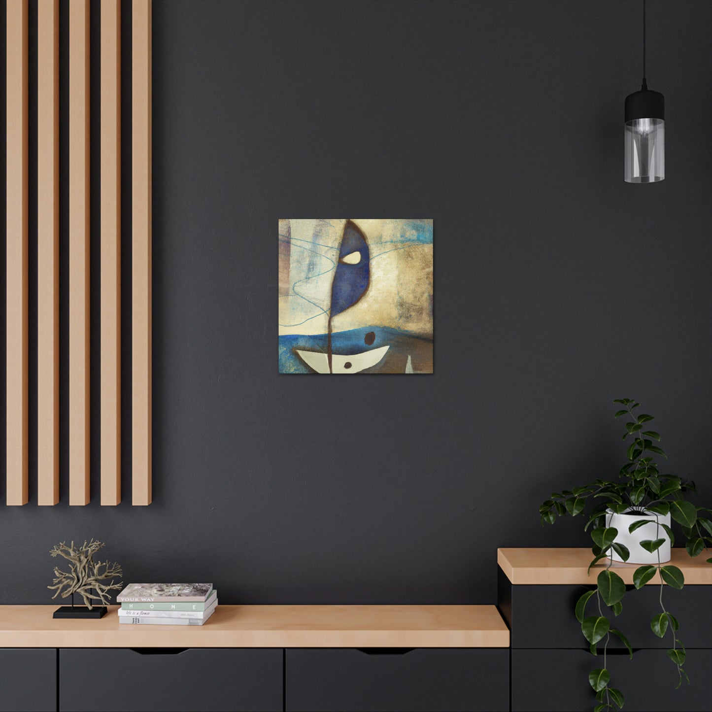 Sailing on Blue Waves - Canvas