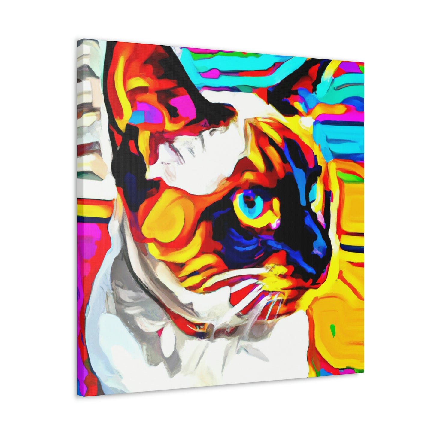 Siamese in Impressionism - Canvas