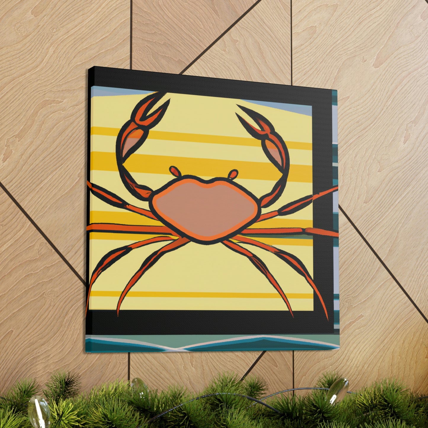 Crab in DecoGlamour - Canvas