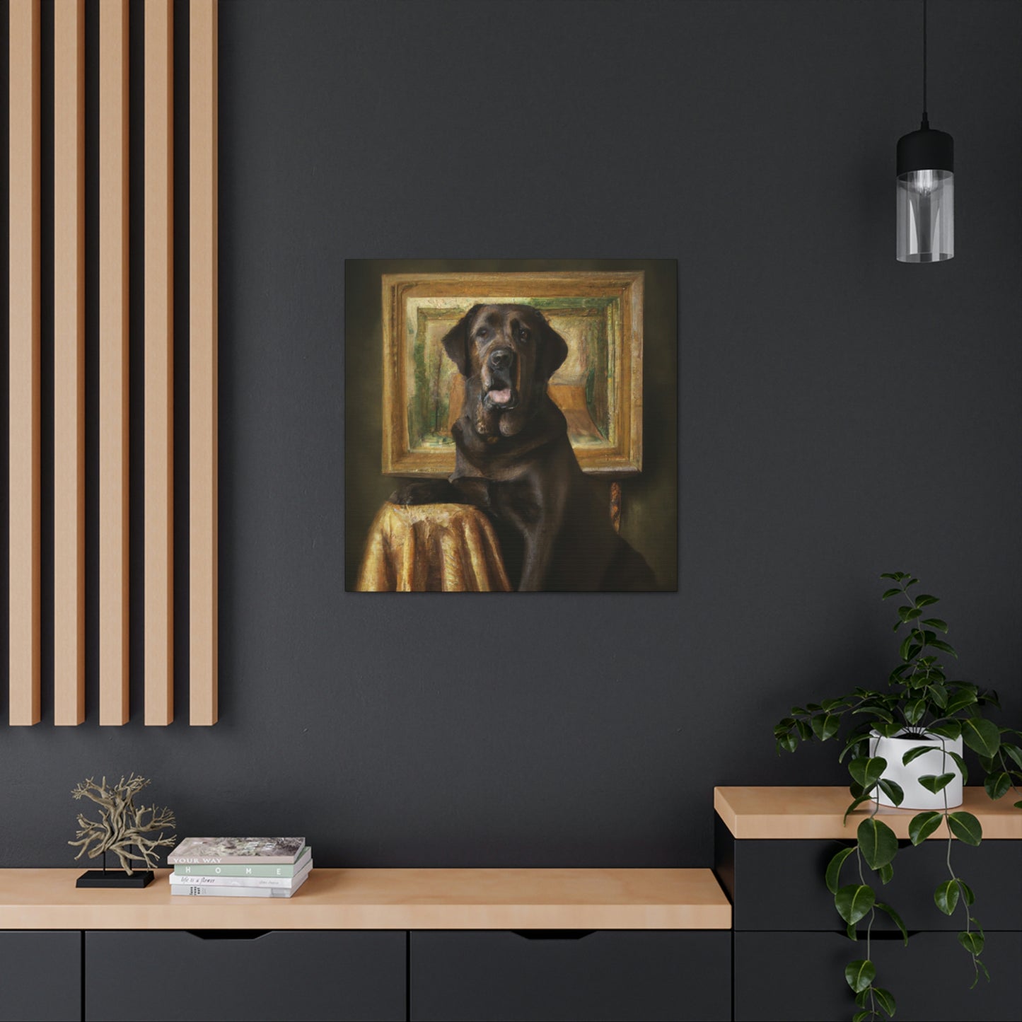 Labrador Retriever Majesty - Canvas